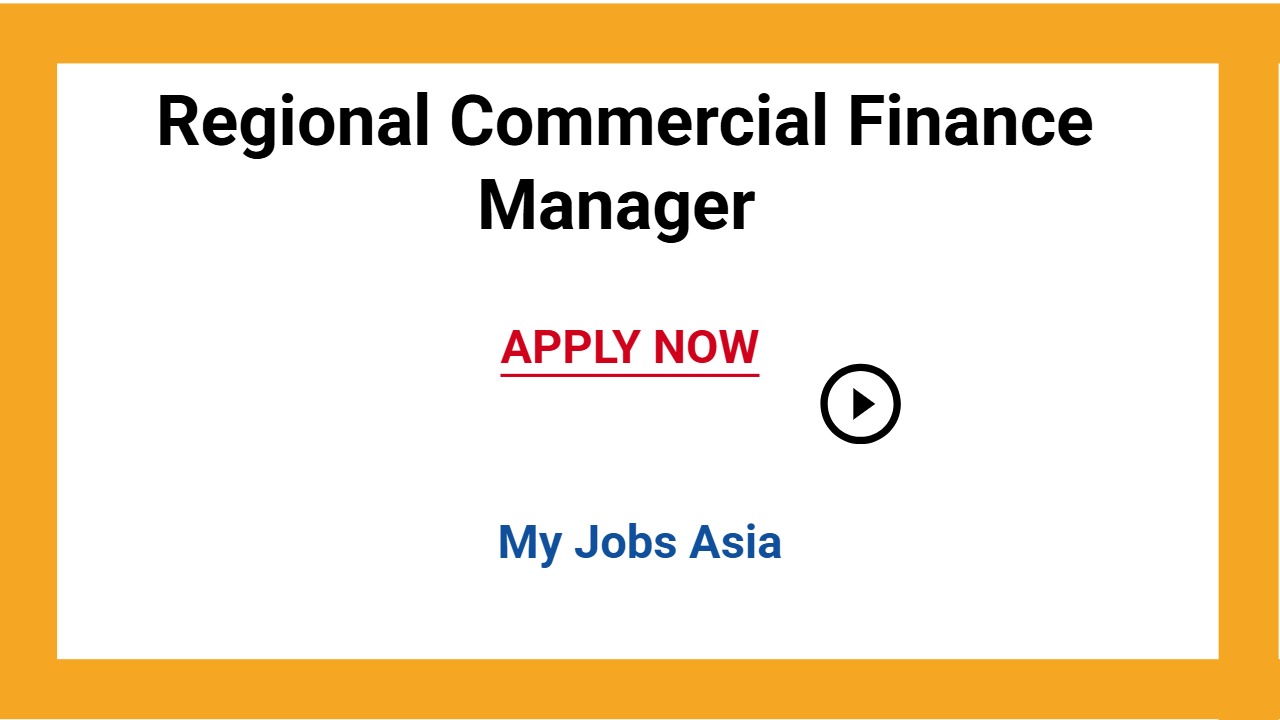 Regional Commercial Finance Manager