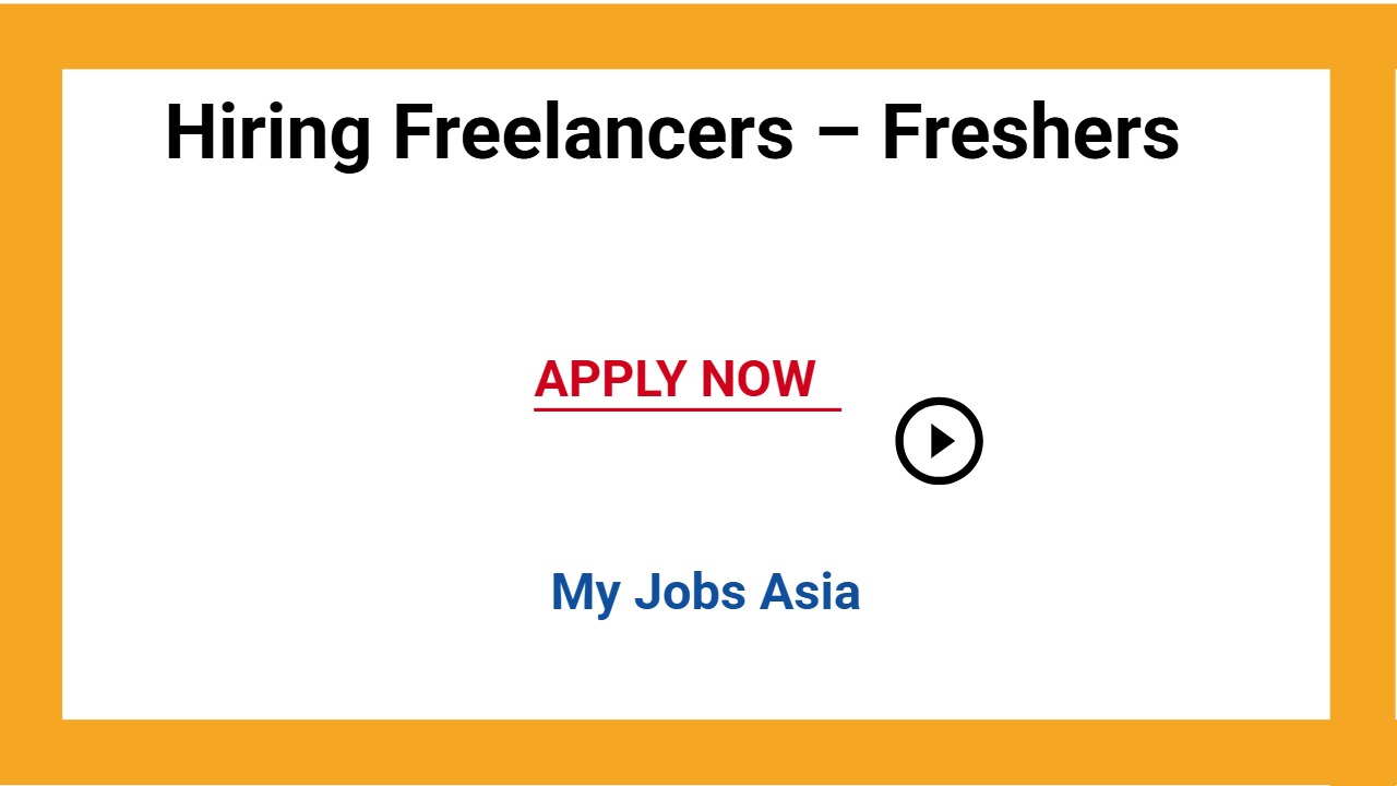 Hiring Freelancers – Freshers